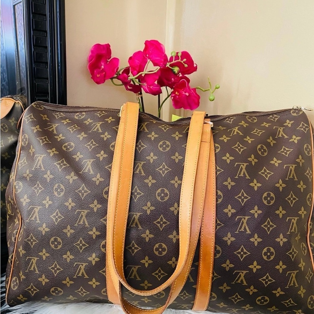 Louis Vuitton Flanerie Leather Monogram 50” Travel Bag